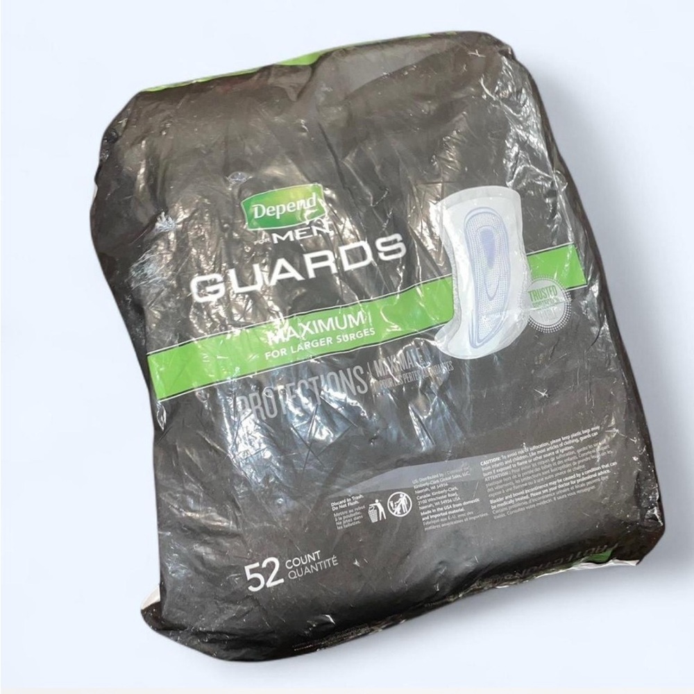 Depend Guards for Men - Maximum Absorbency